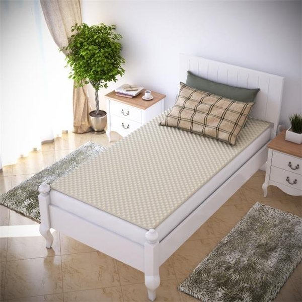 Everyday Home Everyday Home 66-52-TXL-T Egg Crate Mattress Topper - Twin Extra Large Size 66-52-TXL-T